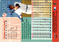 2002 Ultra Bernie Williams #151