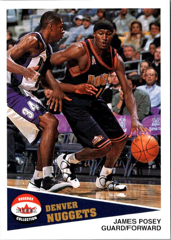 2001 Fleer Shoebox James Posey #128