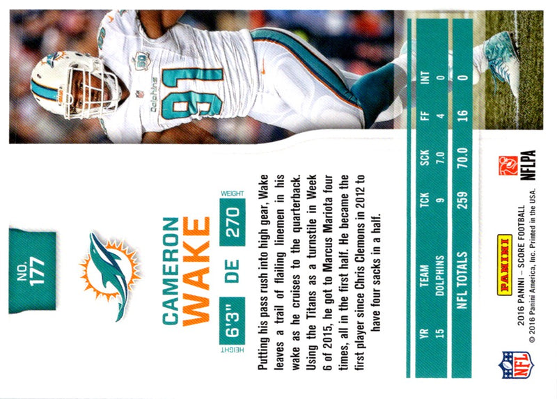 2016 Score Cameron Wake