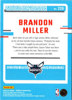 2023 Donruss Brandon Miller #226 Rookie