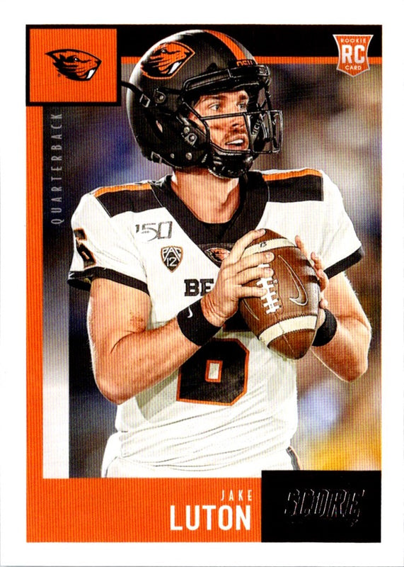 2020 Score Jake Luton #357 Rookie