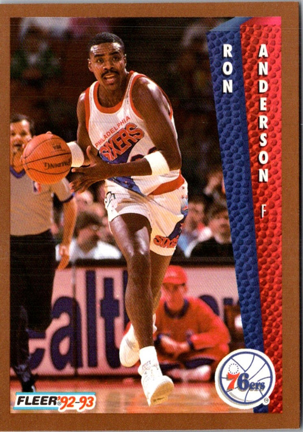 1992 Fleer Ron Anderson #166