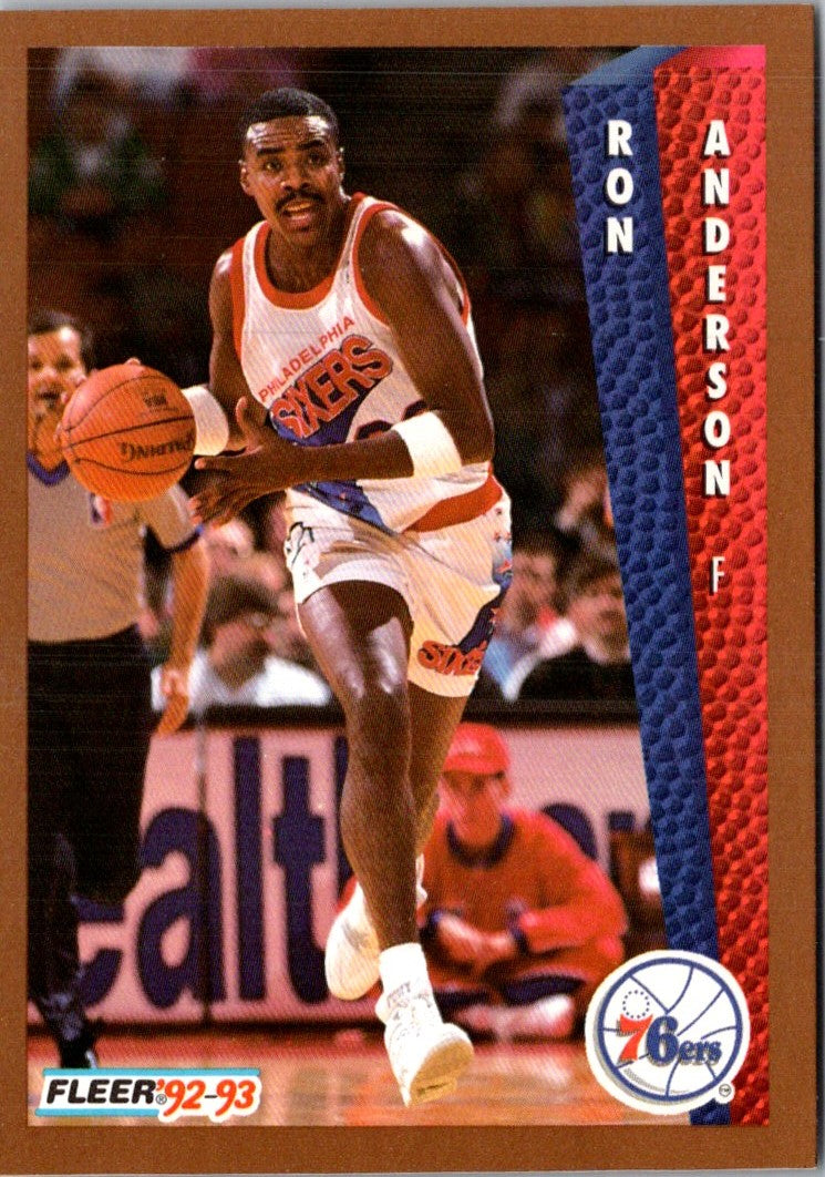 1992 Fleer Ron Anderson