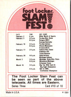 1991 Foot Locker Slam Fest The Dunkers - Series 1 Checklist #8