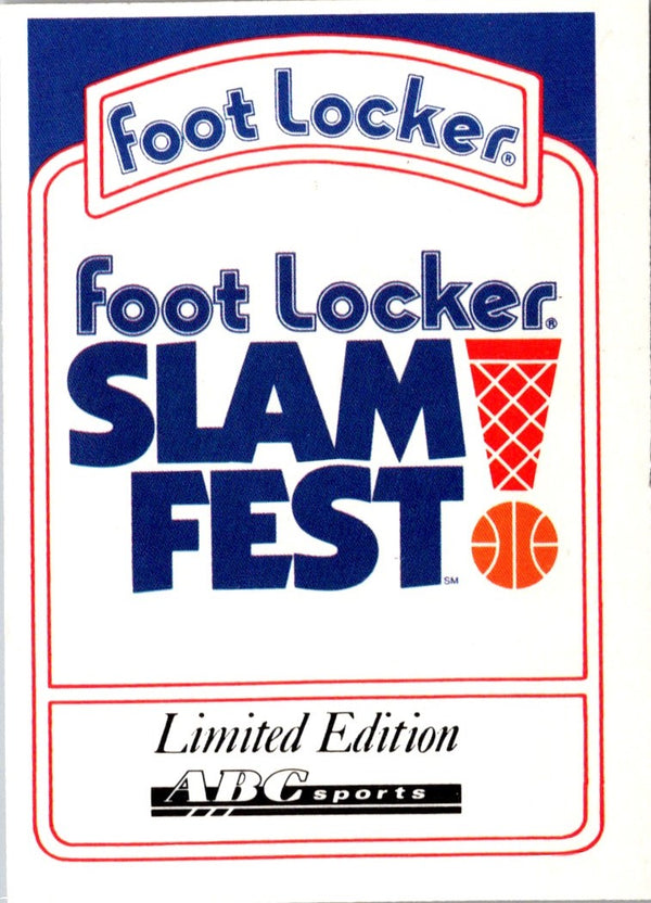 1991 Foot Locker Slam Fest The Dunkers - Series 1 Checklist #8