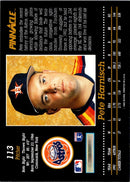 1993 Pinnacle Pete Harnisch