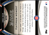 2013 Bowman Platinum Chrome Prospects Refractors Jorge Soler #BPCP28