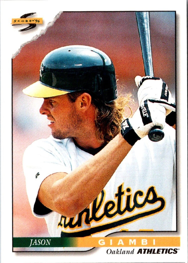 1996 Score Jason Giambi #44
