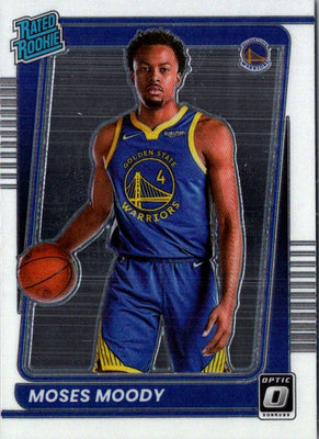2021 Donruss Optic Blue Moses Moody #184