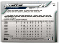 2020 Topps Chrome Yusei Kikuchi #48