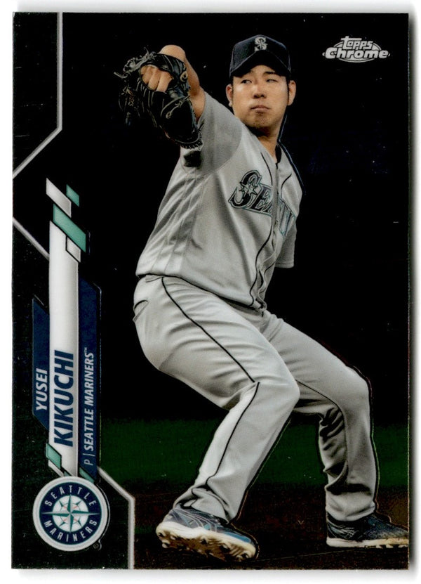 2020 Topps Chrome Yusei Kikuchi #48