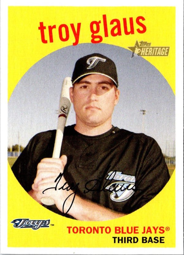 2008 Topps Heritage Troy Glaus #106