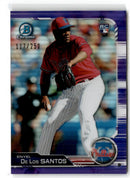 2019 Bowman Chrome Blue Refractor Enyel De Los Santos