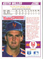 1989 Score Young Superstars I Keith Miller #23