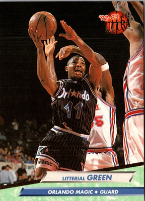 1992 Ultra Litterial Green #325 Rookie