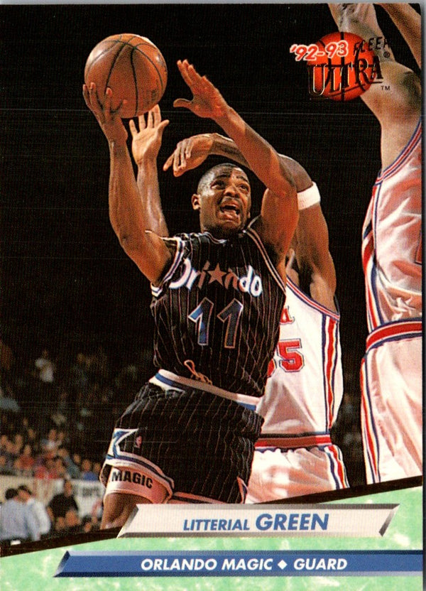 1992 Ultra Litterial Green #325 Rookie