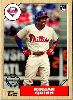 2017 Topps 1987 Baseball Roman Quinn #87-185