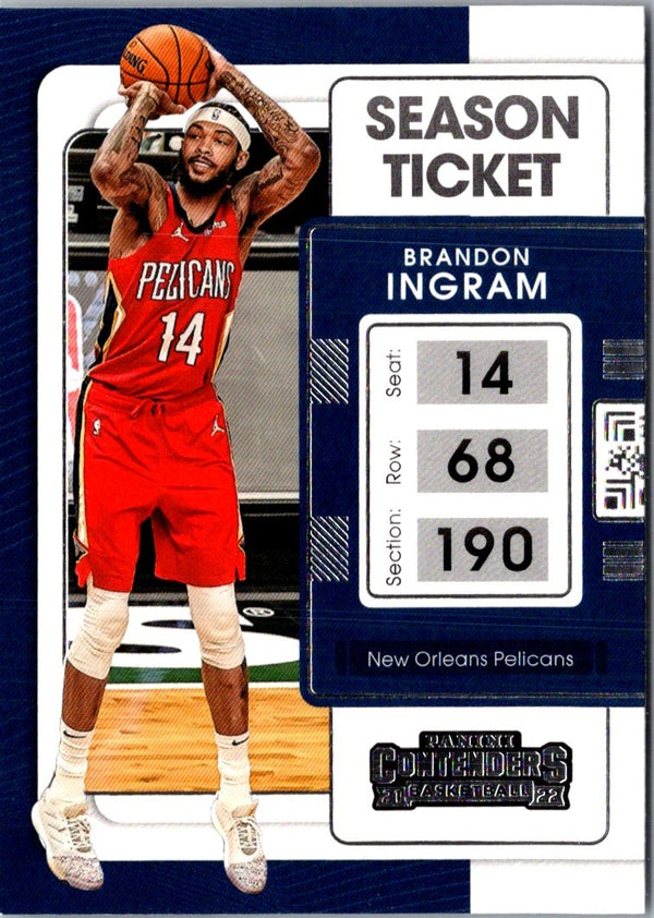 2022 Panini Noir Brandon Ingram #45