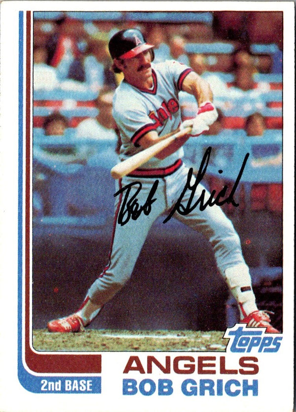 1982 Topps Bob Grich #284