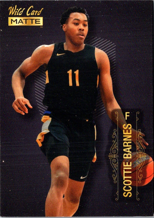 2022 Wild Card Matte Scottie Barnes #MB-65