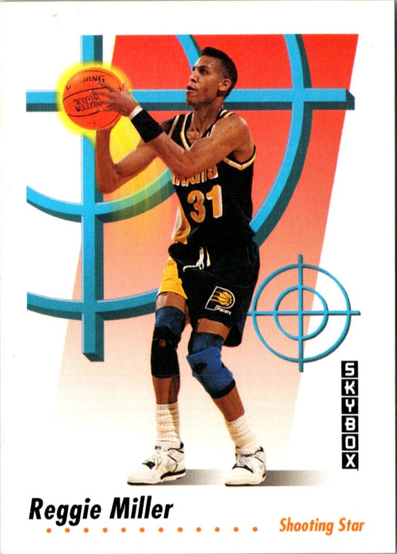 1991 SkyBox Reggie Miller #596