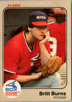 1983 Fleer Britt Burns #232