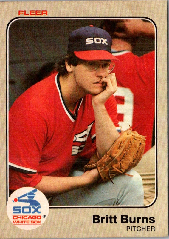 1983 Fleer Britt Burns #232