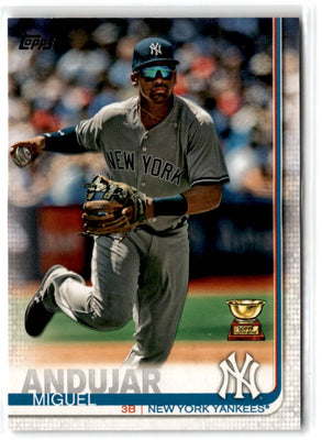 2019 Topps Miguel Andujar #NY-6