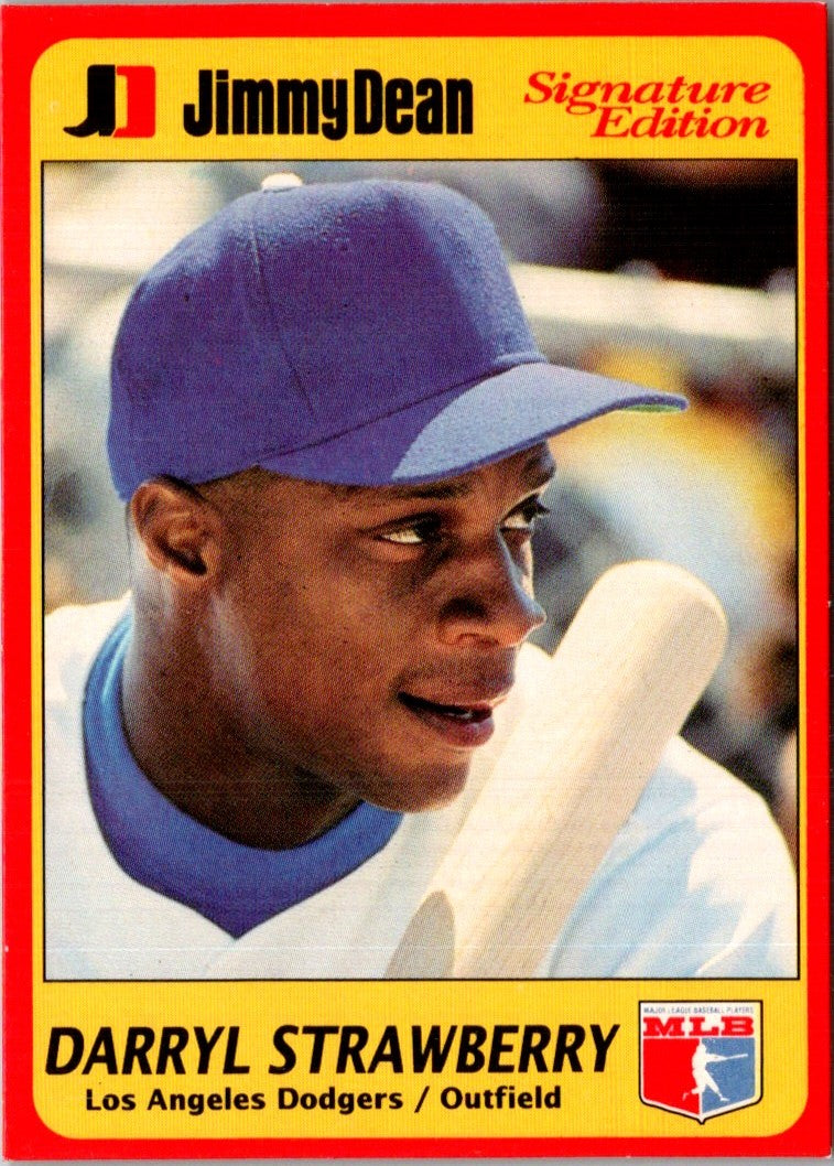 1991 The Colla Collection Limited Edition Darryl Strawberry Darryl Strawberry