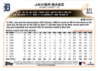 2022 Topps Javier Baez #571