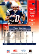 2002 Leaf Rookies & Stars Troy Brown