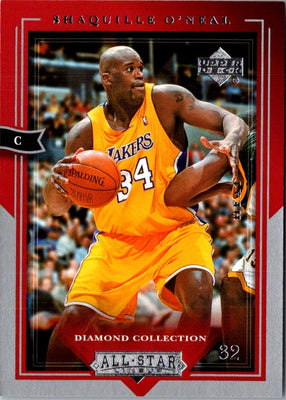 2004 Upper Deck All-Star Lineup Shaquille O'Neal #43