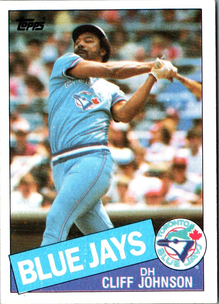 1985 Topps Cliff Johnson