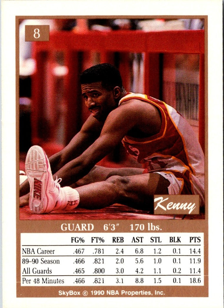1990 SkyBox Kenny Smith