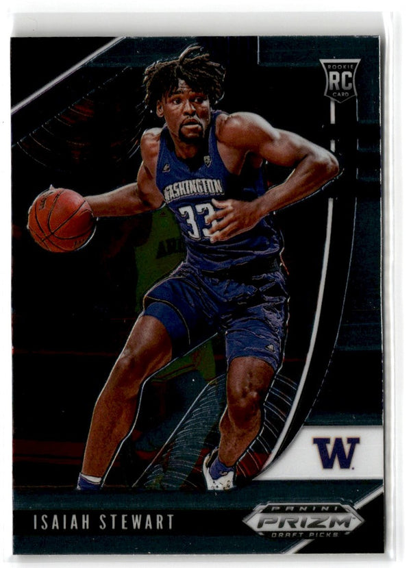 2020 Panini Prizm Draft Picks Collegiate Isaiah Stewart #66