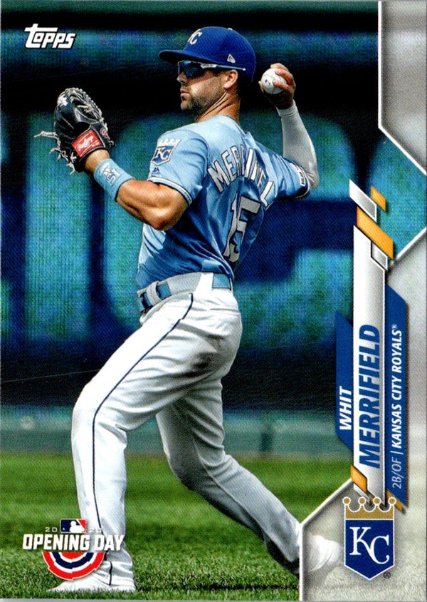 2020 Topps Chrome Whit Merrifield #154