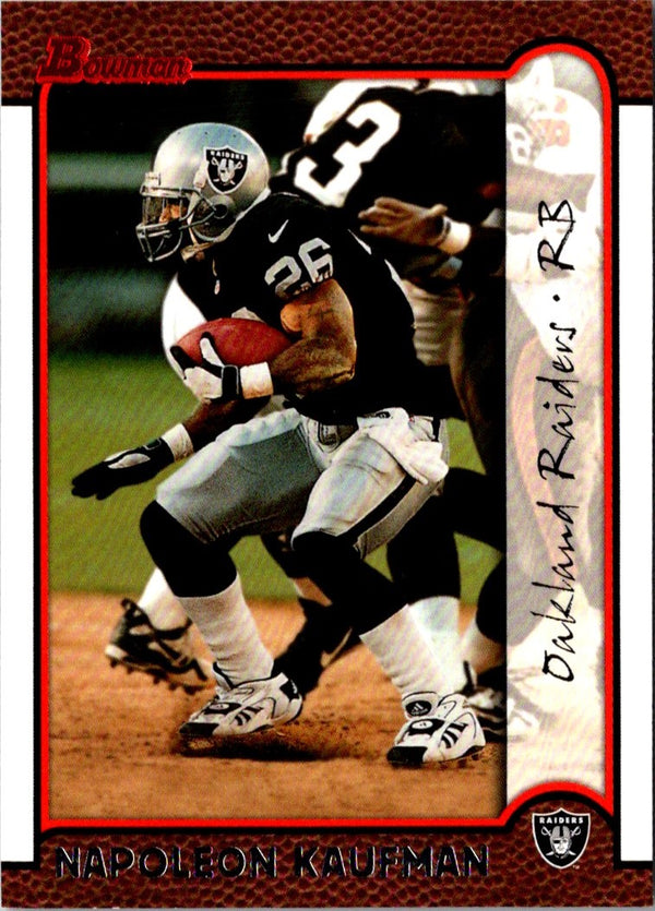 1999 Bowman Napoleon Kaufman #106