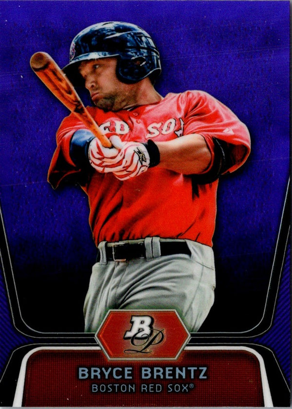 2012 Bowman Platinum Prospects Bryce Brentz #BPP92