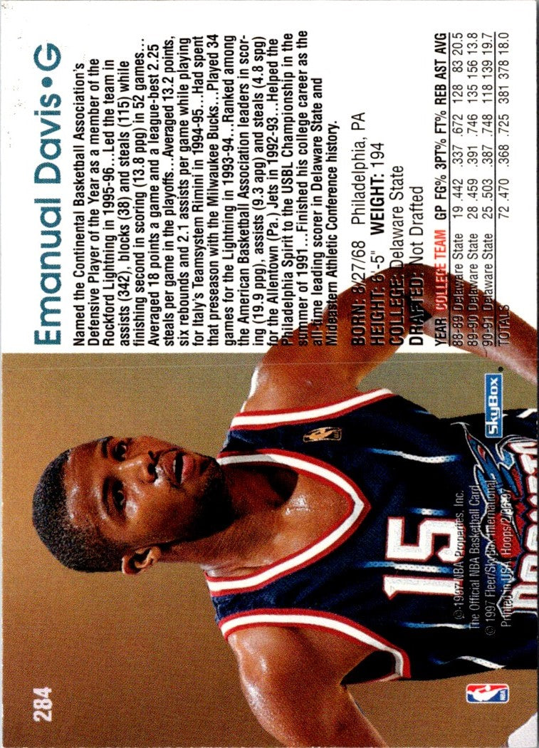 1996 Hoops Emanual Davis