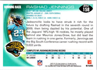 2010 Topps Rashad Jennings #158