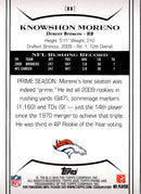 2010 Topps Prime Knowshon Moreno