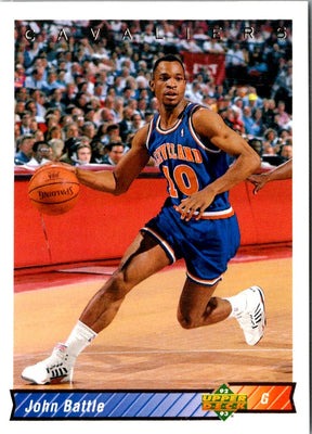 1992 Upper Deck John Battle #218