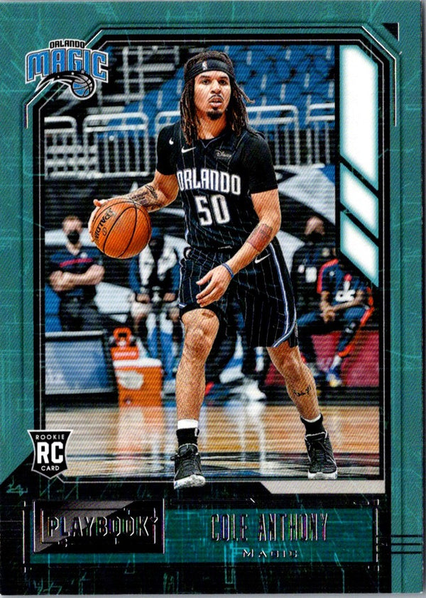 2020 Panini Certified Mirror Blue Cole Anthony #186