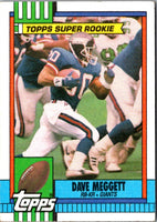 1990 Topps Dave Meggett #49
