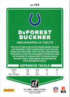 2021 Donruss Press Proof Blue DeForest Buckner #154
