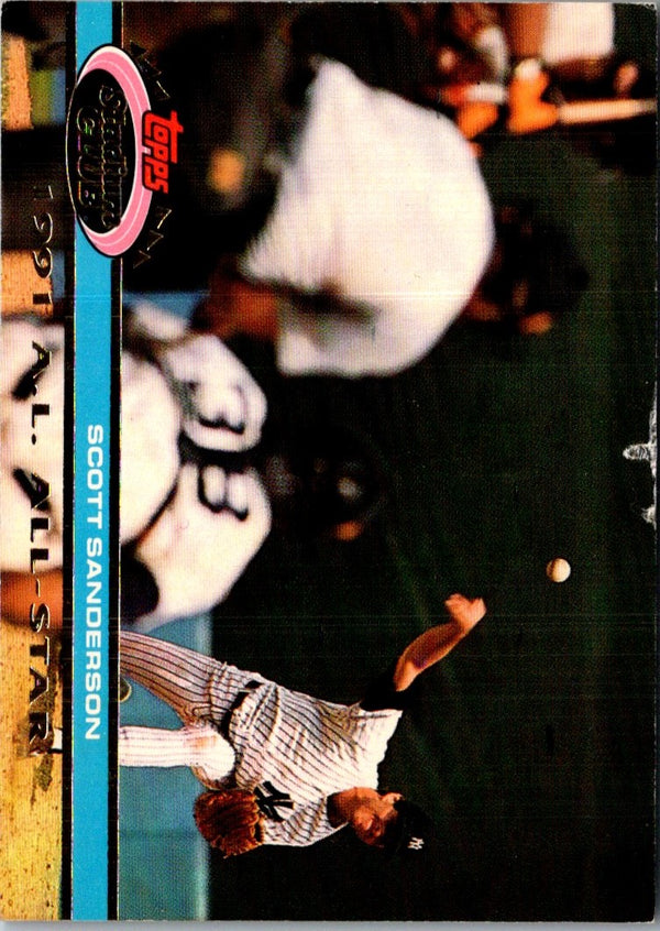 1992 Stadium Club Dome Scott Sanderson #163