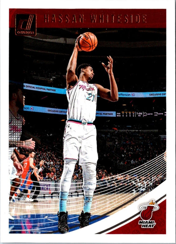 2018 Donruss Hassan Whiteside #45