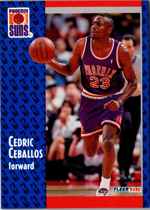 1991 Fleer Cedric Ceballos #339