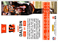 2016 Score Andy Dalton #64
