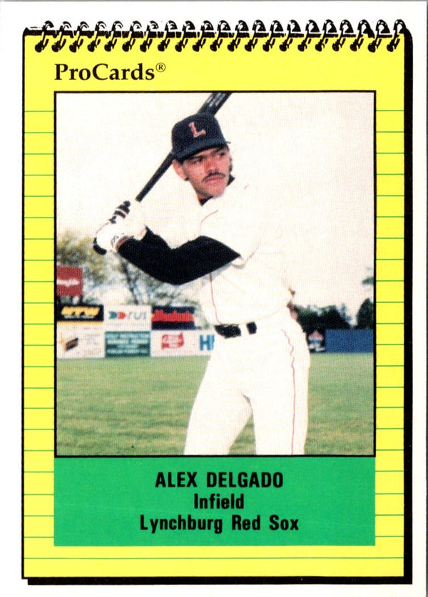 1991 ProCards Alex Delgado #1206